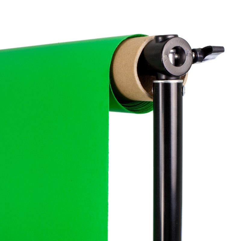 Tło fotograficzne green screen  zielone 2,72x10m
